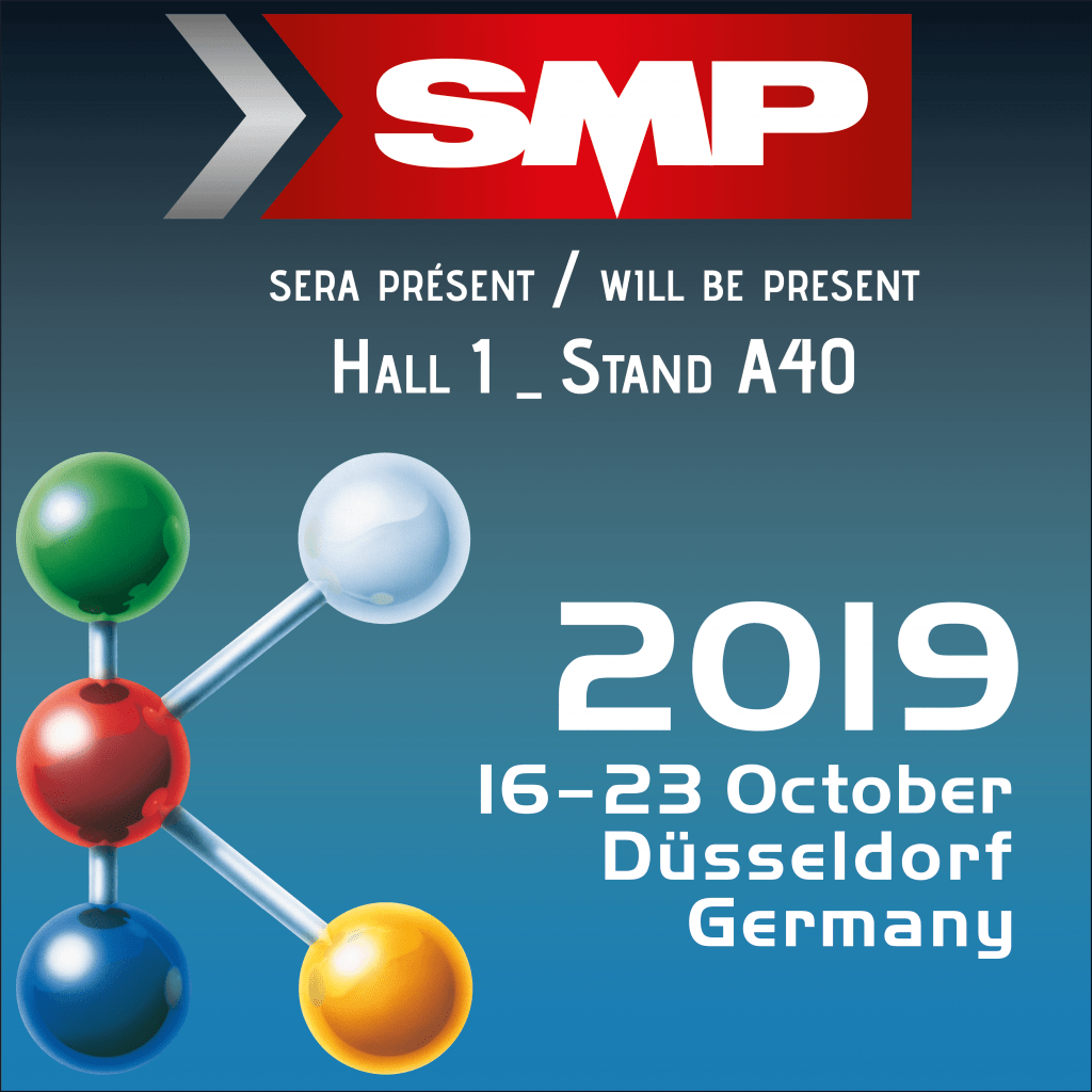 SMP sera présent au salon K à Düsseldorf, du 16 au 26 Octobre 2019 !
